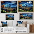 thumbnail image 4 of Designart "The Starry Night in Toronto A Masterpiece I" City Toronto Floater Framed Canvas Art Print, 4 of 7