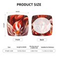 thumbnail image 5 of Sigee Red Leaf Flame Fox for High Stretch Fabric Furniture Protector,Stretch Couch Cushion Slipcovers-Two Pieces, 5 of 7