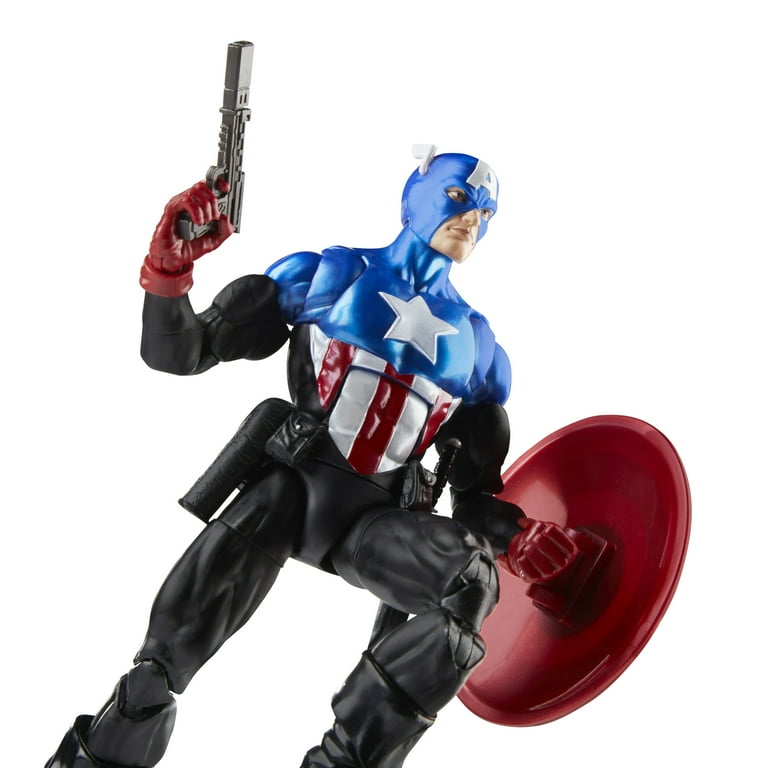 Hasbro Marvel Legends Series, figurine de collection de 15 cm Captain  America (Bucky Barnes), Avengers 60e anniversaire
