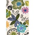 thumbnail image 1 of Safavieh Four Seasons 5' X 7' Hand Hooked Polyester Pile Rug in Ivory, 1 of 5