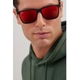 thumbnail image 3 of Gafas de Sol Maui Jim One Way Polarizadas Negras Grandes, 3 of 7