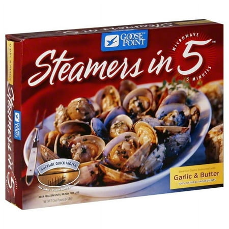 Nisbet Oyster Goose Point Steamers in 5, 1 lb
