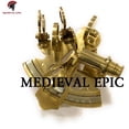 thumbnail image 2 of NauticalMart 3" Brass Nautical Sextant - Boat and Ship Navigation, 2 of 2