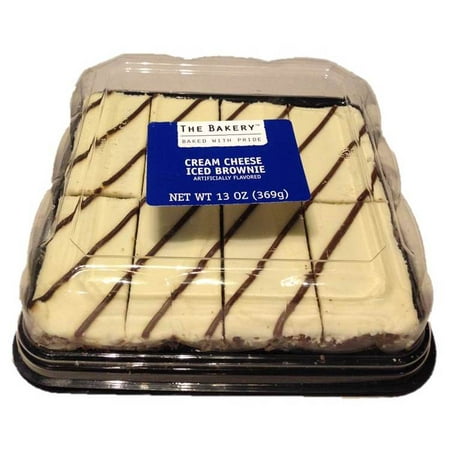The Bakery at Walmart Cream Cheese Iced Brownie, 13 oz