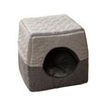 thumbnail image 4 of Casa Para Gatos Casa Para Animales Pequeños Perrera Blanda Semicerrada Para Gatos Pisos Para Hámster, 4 of 10