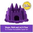 thumbnail image 2 of Play Sand Kinetic Sand Purple, 1,1 kg, para niños mayores de 3 años con bolsa, 2 of 9