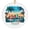 Miami 4, variant on Sand Harbor State Park Christmas Ornament, Nevada Ceramic Travel Ornament, Souvenir Gift