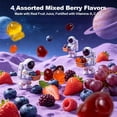 thumbnail image 6 of Amos Fruit Snacks Berry Mix Vitamin C Healthy Snacks, Astronaut & Rocket Shapes Gluten-Free Snacks 8.47oz (1 Pack), 6 of 7