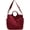 Red, variant on Kukuzhu Quilted Tote Bag for Women Trendy Purses Puffer Tote Bag Women Aesthetic Tote Bag Puffy Bag Quilted Bag