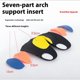 thumbnail image 1 of 3/4 Removable High Arch Support Shoe Inserts, Orthopedic Insoles for Plantar Fasciitis Relief, Standing All Day Pain Relief, Knee Pain, Over-Pronation, Shoe Insoles for Men & Women - XL(Men's10-12.5), 1 of 5