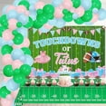 thumbnail image 4 of Touchdowns Or Tutus Gender Reveal Decorations - Touchdowns Or Tutus Backdrop With Balloon Arch Kit, Table Cloth, Cupcake Cake Toppers for Football Theme Gender Reveal Pregnant Announcement, 4 of 6