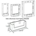 thumbnail image 5 of Three-Tier Modular Bifold Brochure Holder, 2-Pack, 5 of 5