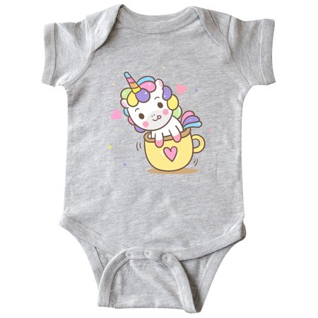 

Inktastic Teacup Unicorn Gift Baby Boy or Baby Girl Bodysuit