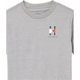 thumbnail image 2 of Tommy Hilfiger MATT H GREY HEATHER Boys' Short Sleeve Crew Neck T-Shirt, US 4T, 2 of 2