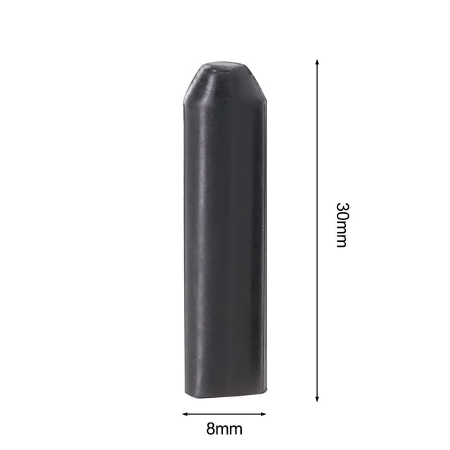 10pcs Warm Shrink End Cap Heat Shrinks Cap Waterproofs Protection For Power Cable End Wire Protect Cover Bottoms Cables Sleeves 8 × 30mm