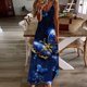 thumbnail image 1 of Puntoco Vestidos Mujer Verano Moda Mujer Verano Casual Estampado V-Cuello Camis Sin Mangas Chaleco Vestido Largo, 1 of 3