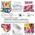 thumbnail image 5 of DESIGN ART Designart 'Abundance of White Daisy Flowers' Traditional Duvet Cover Comforter Set Full/Queen Cover + Comforter + 2 Shams 4 Piece, 5 of 5
