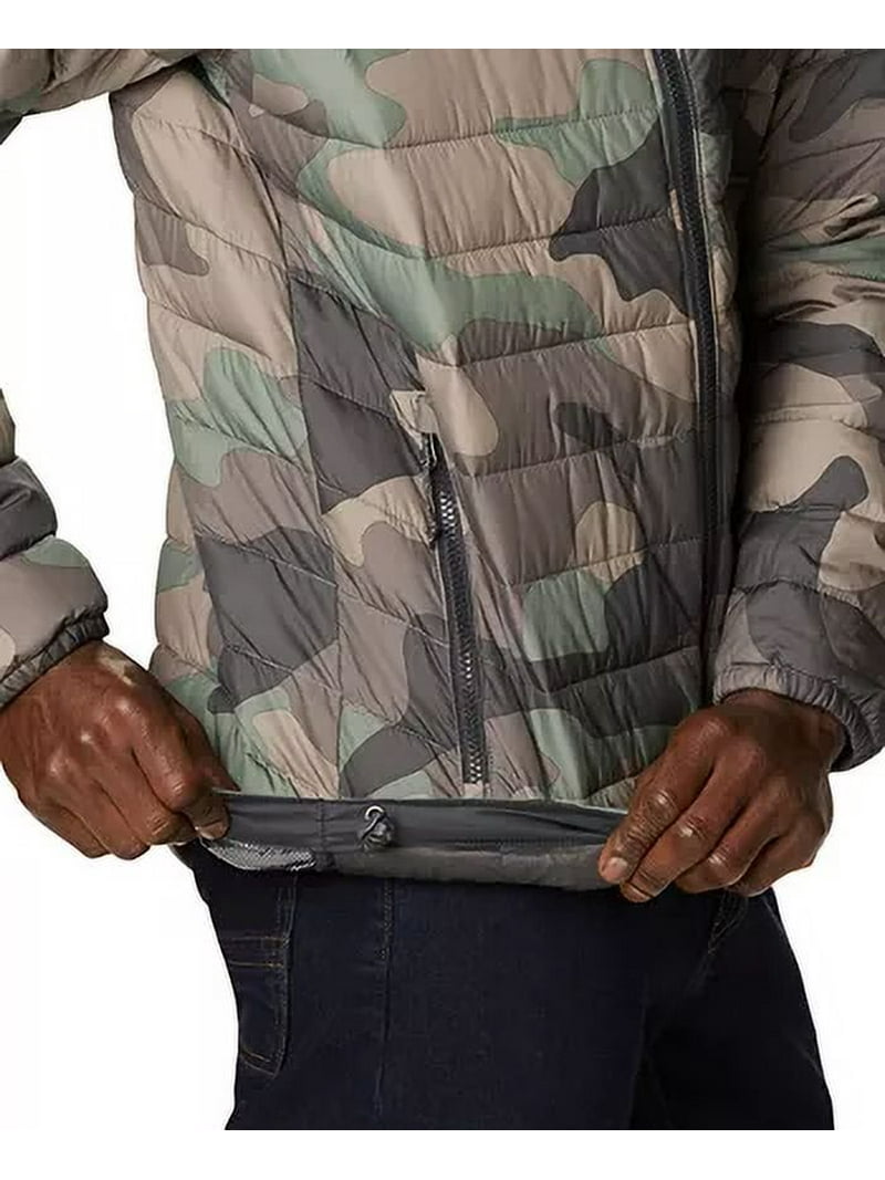 Columbia Men's Powder Lite Jacket, Cypress Mod Camo Print, XX