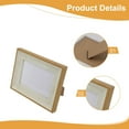 thumbnail image 5 of Wooden Photo Frame For Wall Hanging 5/6/7/8/10 Inches A4 Wood Picture Frame Stand For Pictures Photo Decor Commemorative Gift, 5 of 8
