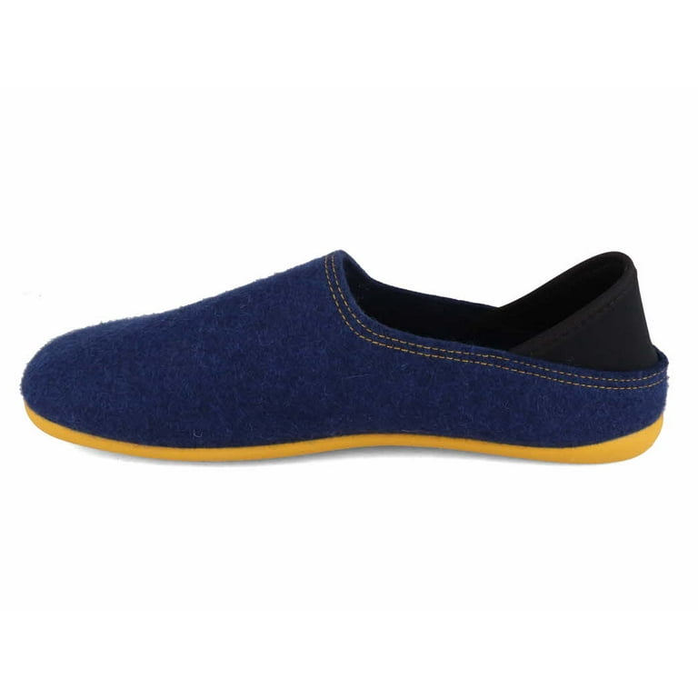 Gottstein Men Women Slippers Wool Slip On midnight lux