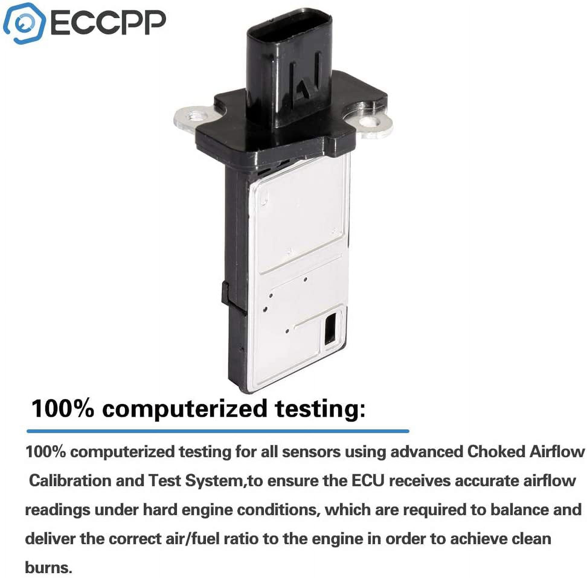 ECCPP Mass Air Flow Sensor 74-50031-Z AF10140-Z Fit For 2004-2011 for Ford Crown Victoria 4.6L,2004-2014 for Ford E-150 4.6L,2004-2014 for Ford E-150 5.4L