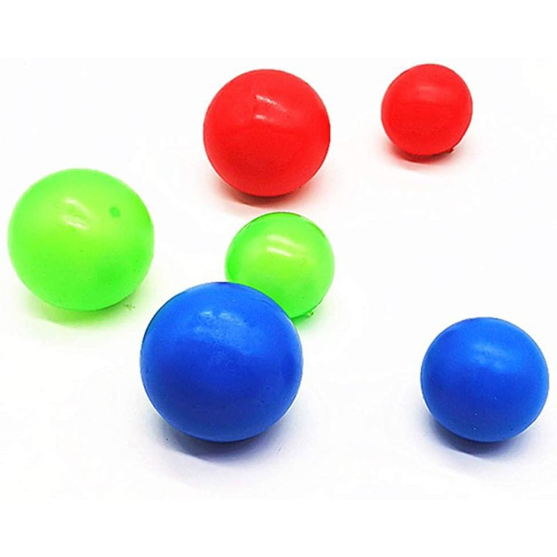 Sticky Globbles Ball Stress Spielzeug Fluoreszierende Klebrige Wand Stretch 