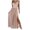 Pink, variant on Bigersell Prom Dresses for Women Fashion Women Summer Casual Print V-Neck Camis Sleeveless Tank Long Dress Women's Plus Faux-Wrap Dress Style 24786, Female Below The Knee Dresses Blue M