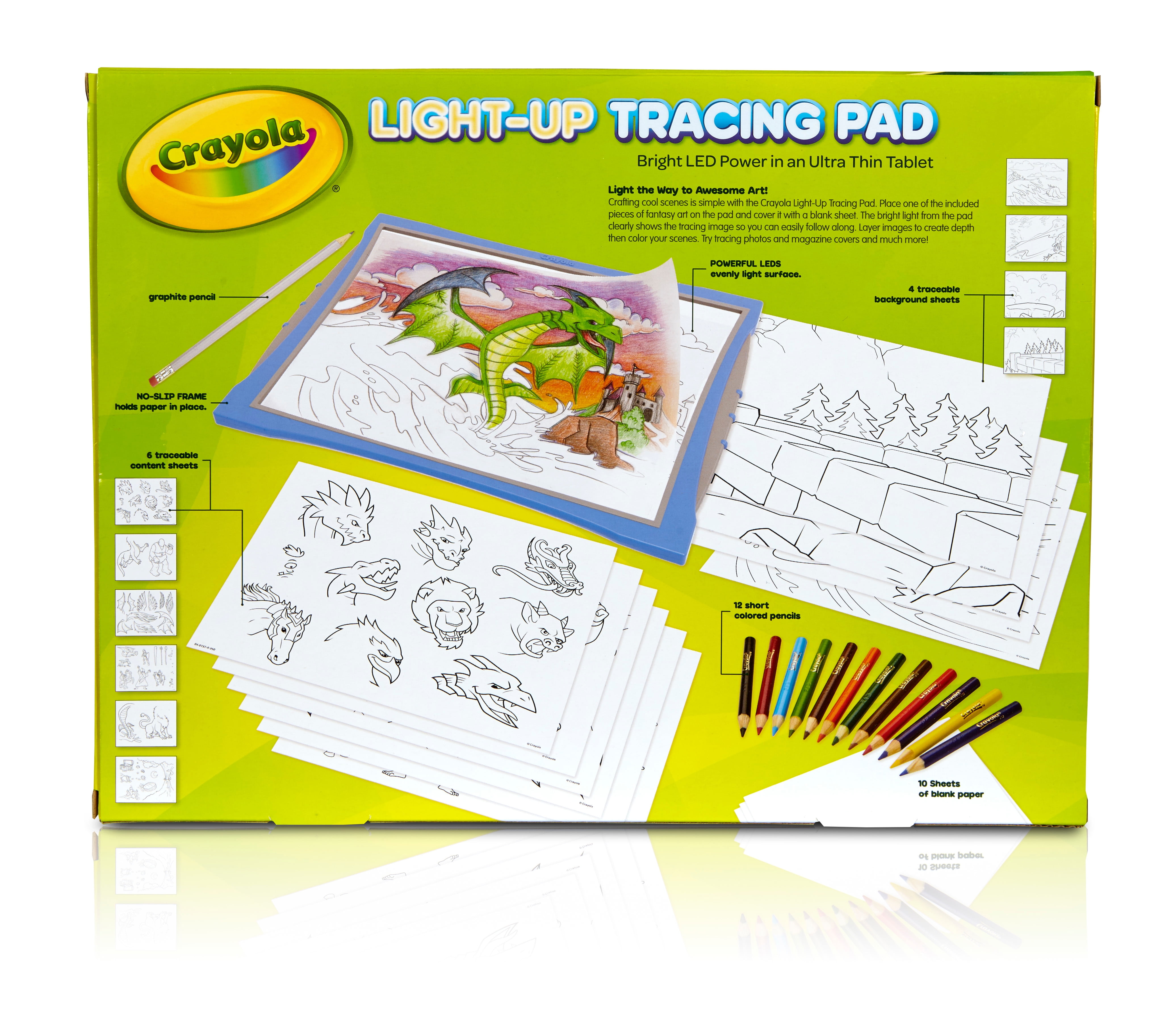 Crayola Light up tracing pad, Hobbies & Toys, Toys & Games on Carousell