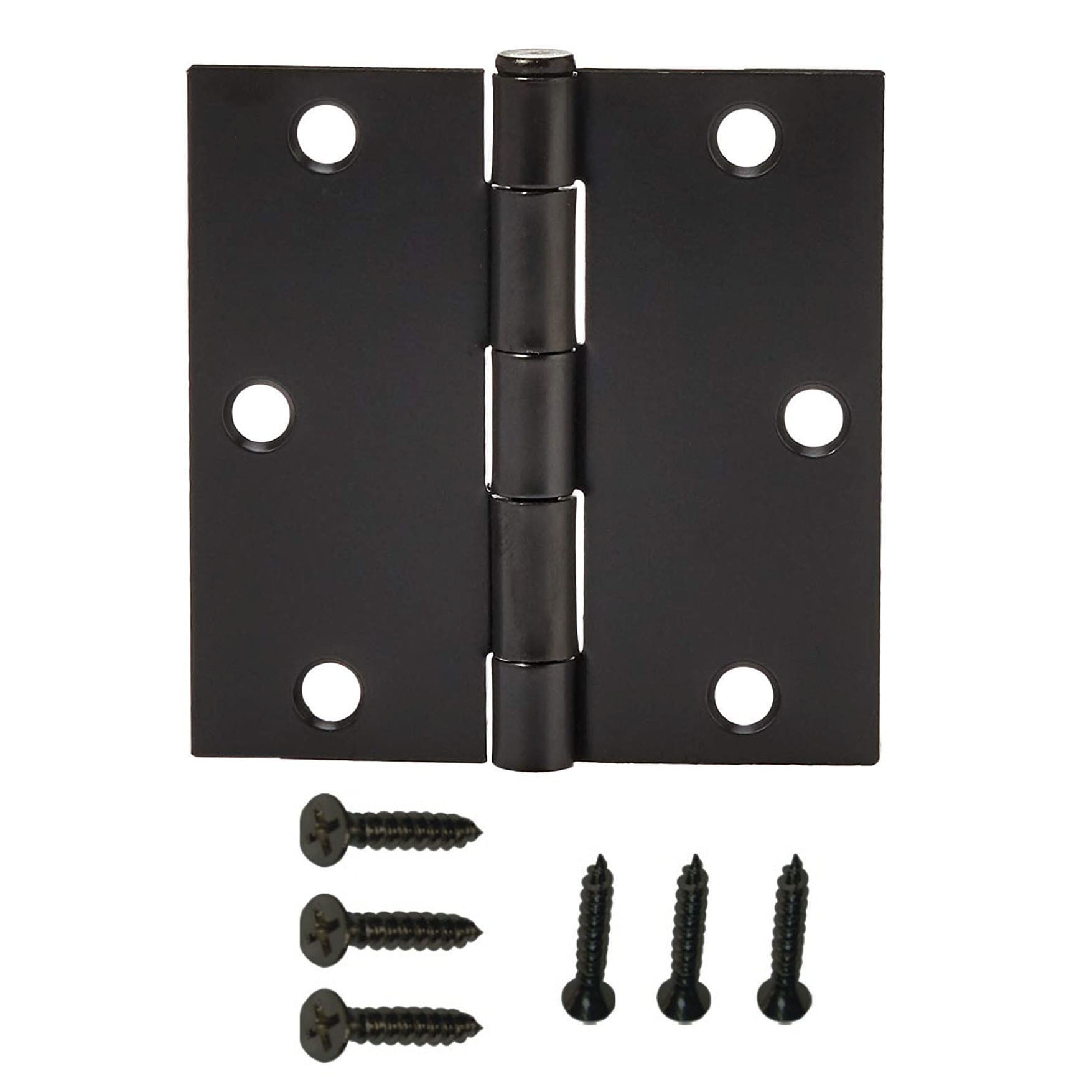 50pair(100pcs)Steel door hinge 31/2"Square corner, oil rubbed bronze