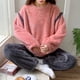 thumbnail image 4 of Conjunto de Pijama de terciopelo para mujer, ropa de dormir holgada, cálida, sencilla, combina con todo, básica, gruesa, para el hogar, Invierno, 4 of 4