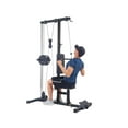 thumbnail image 3 of Luku LAT Pull Down Machine with High and Low Pulley Station, LAT Row Cable Machine with Adjustable Legs Support, Heavy Duty Back Exercise Equipment for Home Gym Strength Training, 3 of 6