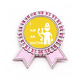 thumbnail image 1 of Estetoscopio,doctor. Insignia broche Medalla rosa premiada, 1 of 3