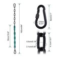 thumbnail image 2 of Eslabones rápidos libres de cadena de óxido permanente de acero inoxidable, soporte de carga, para columpio, yoga, hamaca, suspensión de saco de arena., 2 of 5