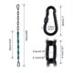 thumbnail image 2 of Eslabones rápidos libres de cadena de óxido permanente de acero inoxidable, soporte de carga, para columpio, yoga, hamaca, suspensión de saco de arena., 2 of 5