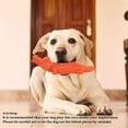 thumbnail image 3 of Squeaky Dog Toys Crocodile Chew Toys Interactive Durable Rubber Indestructible Teething Toys Gift for Dogs (Red), 3 of 5