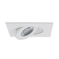 thumbnail image 4 of WAC Lighting Lotos 2" LED Square Aluminum Recessed Kit in White (Set of 24), 4 of 5