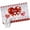 Red, variant on Rectangle Area Rugs 2 x 3 Ft, Yellow Valentines Day Non-Slip Residential Carpet, Love Hearts Romantic Farmhouse Indoor Crawling Mats Runner Rugs for Living Room/Dining Room/Bedroom