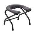 thumbnail image 4 of Asiento de inodoro plegable Silla cómoda Antideslizante Usos múltiples Cómodo Fácil de lavar Asiento de inodoro en cuclillas para s Asiento de Altura 30cm Yinane Asiento de inodoro en cuclillas, 4 of 8