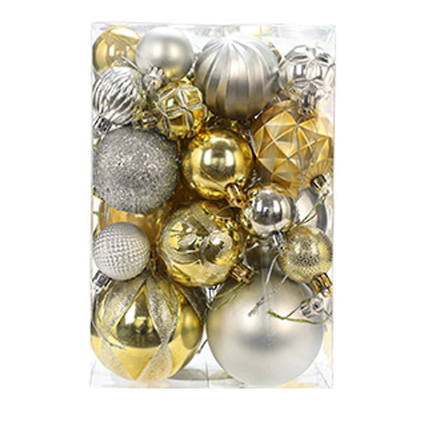 Adornos de bolas de Navidad Adornos navideños inastillables Decoraciones determinadas para bolas de árbol de Navidad