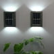 thumbnail image 3 of Lámpara de pared solar para exterior, impermeable, con luz LED iluminada, para jardín Leyfeng Lámpara de pared, 3 of 7