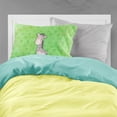 thumbnail image 2 of Polkadot Zebra Watercolor Fabric Standard Pillowcase, 2 of 2