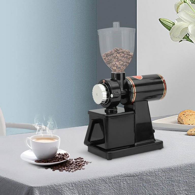 Commercial Coffee Grinder Electric Automatic Burr Mill Espresso Bean Home  Grind