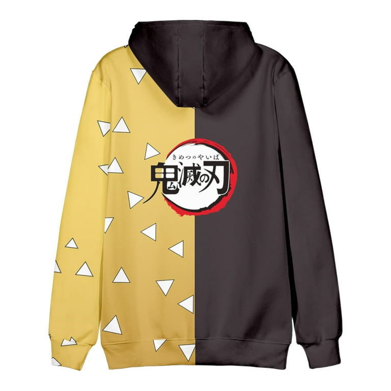 Anime Demon Slayer Kimetsu No Yaiba 3d Printed Hoodie Fall and Winter Kids  Men Women's Anime Jacket Hoodies Personality Sweatshirt Christmas  Gift(#6,Size-Adult 2XS) 