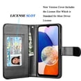 thumbnail image 3 of Takfox Galaxy A14 5G Case,for Samsung Galaxy A14 Wallet Phone Case,Takfox PU Leather Magnetic Detachable Card Holders Shockproof Kickstand Protective [Flip Folio Cover] for Samsung Galaxy A14 -Black, 3 of 6