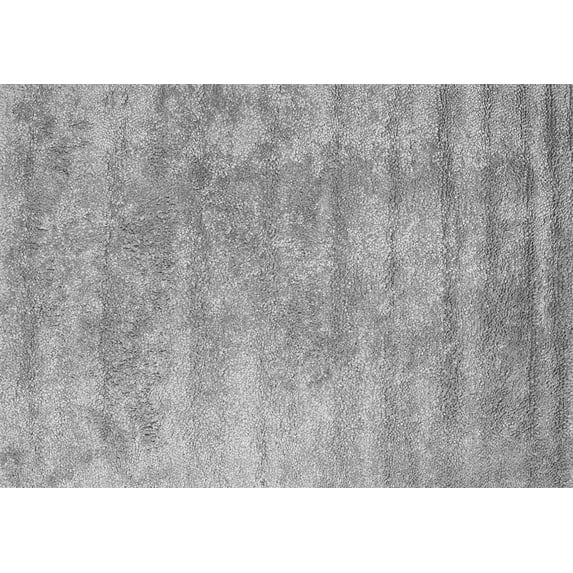 Ahgly Company Indoor Rectangle Abstract Gray Contemporary Area Rugs, 2' x 4'