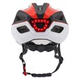 thumbnail image 4 of Casco de seguridad Casco de bicicleta de montaña, cascos de ciclismo con gafas magnéticas desmontables y luz trasera, 4 of 8