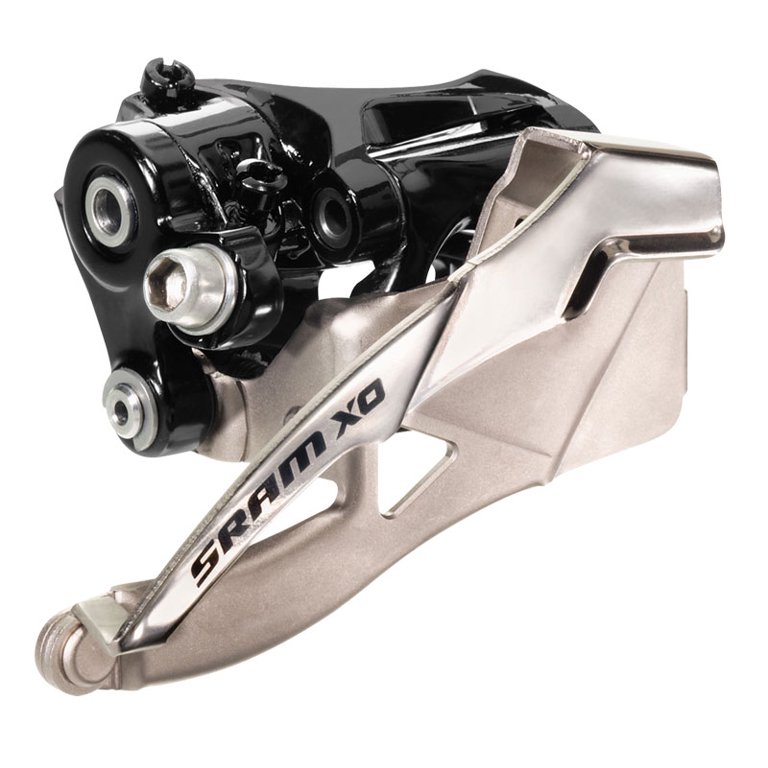 SRAM X.O Umwerfer 2x10 LowClamp TopPull 31,8/34,9 SRAM X.O Umwerfer 2x10 LowClamp TopPull 31,8/34,9