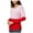 Multicoloured - ablaze, variant on maison Jules Womens Colorblocked Pullover Sweater, Multicoloured, X-Small