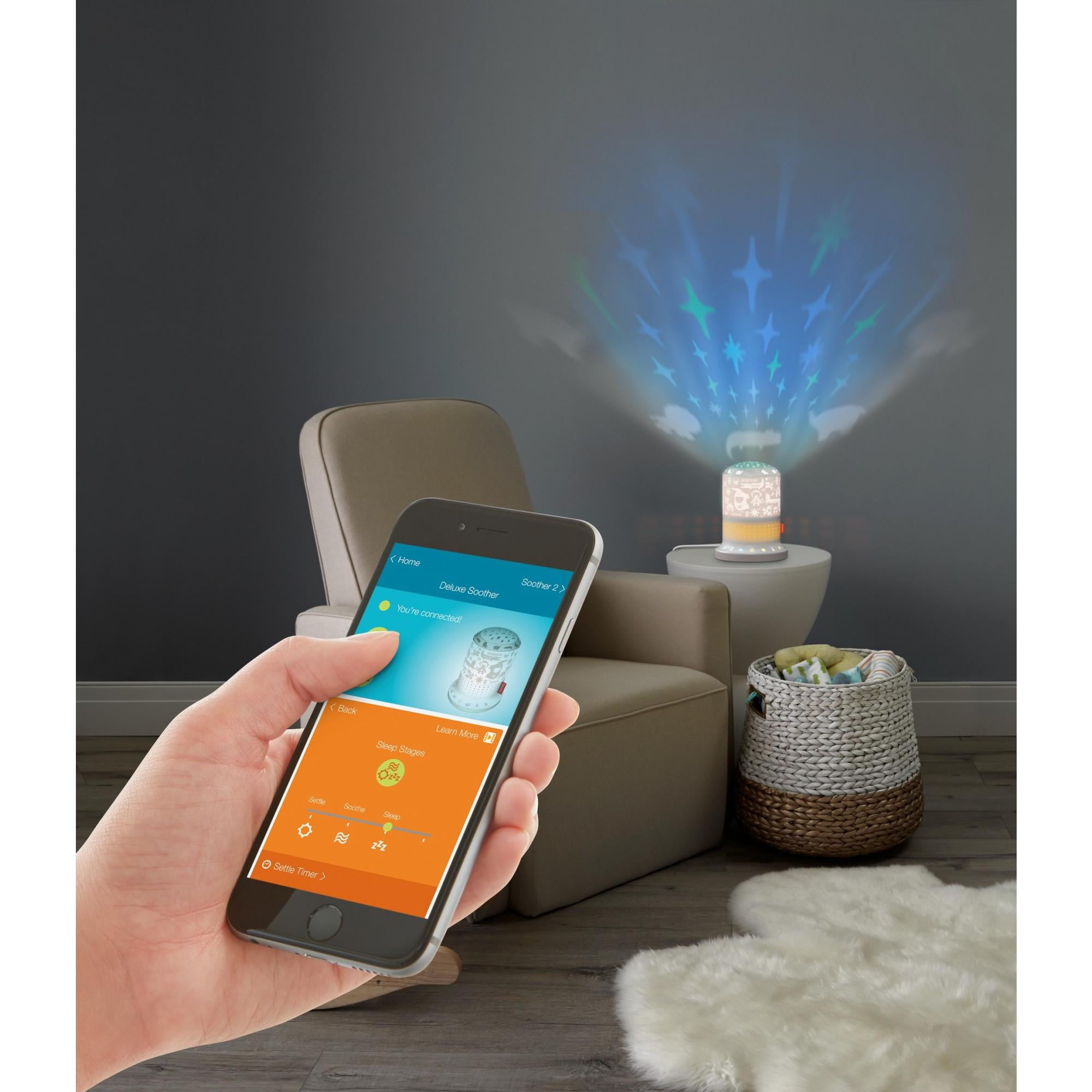 fisher price night light soother