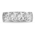 thumbnail image 2 of SuperJeweler 7 MM Textured Men's Titanium Ring Wedding Band For Men, 2 of 6